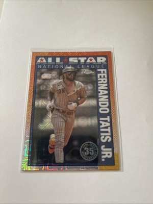 Topps 2025 Series 2 Mojo Refractor Fernando Tatis Jr. 90ASC-31 San Diego Padres