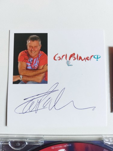 Carl Palmer - Working live vol. 3 CD     SIGNIERT signed  4x Autogramm - Bild 3 von 7