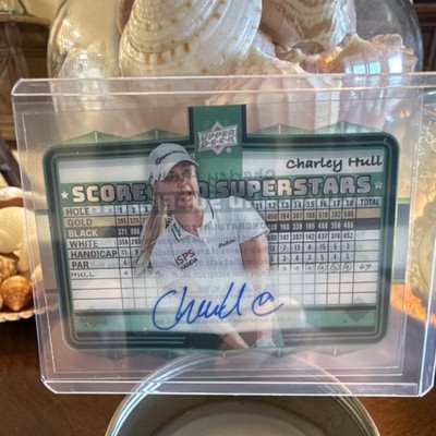 2026 Upper Deck Charley Hull Scorecard Superstars Autograph Golf Card SS-5