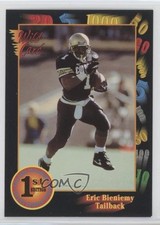 1991 Wild Card Draft Eric Bieniemy #54 Rookie RC 11xl. rookie card picture