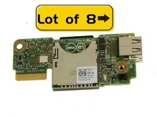Lot of 8 Dell OEM PowerEdge Server FC430 USB Vflash SD Card Reader Board KT6TR