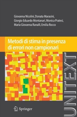 Nicolini - Metodi di stima in presenza di errori non campionari - New  - X555z