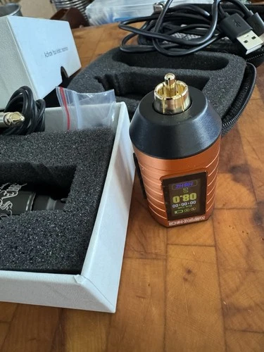 Mast Tour S Rotary RCA Tattoo Machine With Wormhole Battery WQ368 image 4