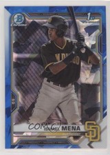 2021 Bowman Sapphire Edition Chrome Prospects Ismael Mena #BCP-36 qx7