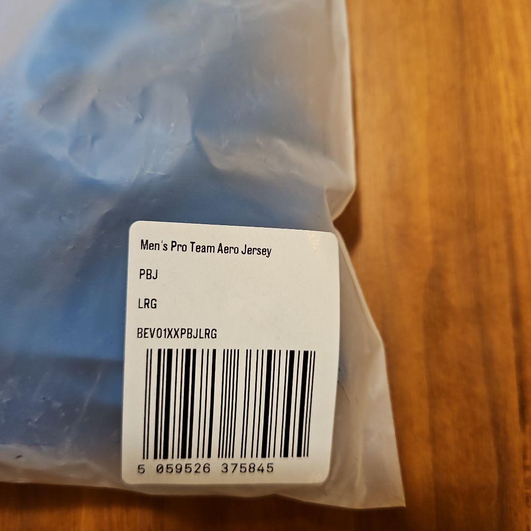 Rapha Pro Team Aero Jersey Size L Blue With Tags