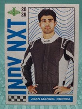SP Blue Parallel - 2026 Parkside Indycar Vintage Juan Manuel Correa VN-8