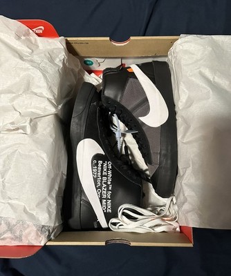 Nike Off-White The Ten Blazer Men's Size 11 Grim Reaper Virgil Abloh