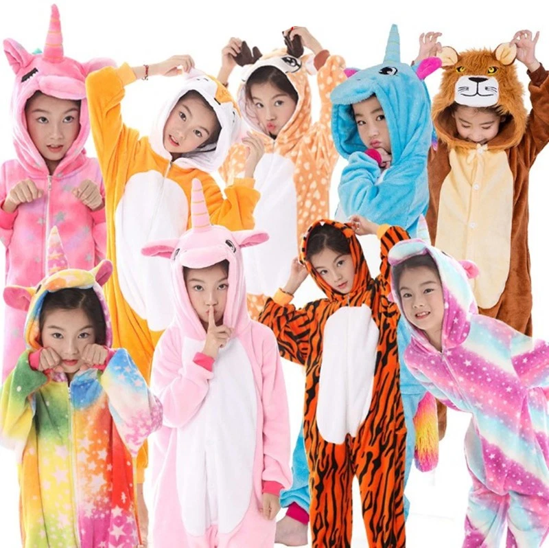 Combinaison de Noël adulte enfant dessin animé flanelle pyjama carnaval costume cosplay - Photo 4/4