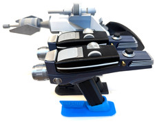 Star Trek prototype phaser prop and Klingon disruptor model