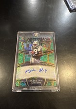 2025 Panini Select - Signatures Keyshawn Johnson #SIP-KJO Green Prizm /5 (AU)