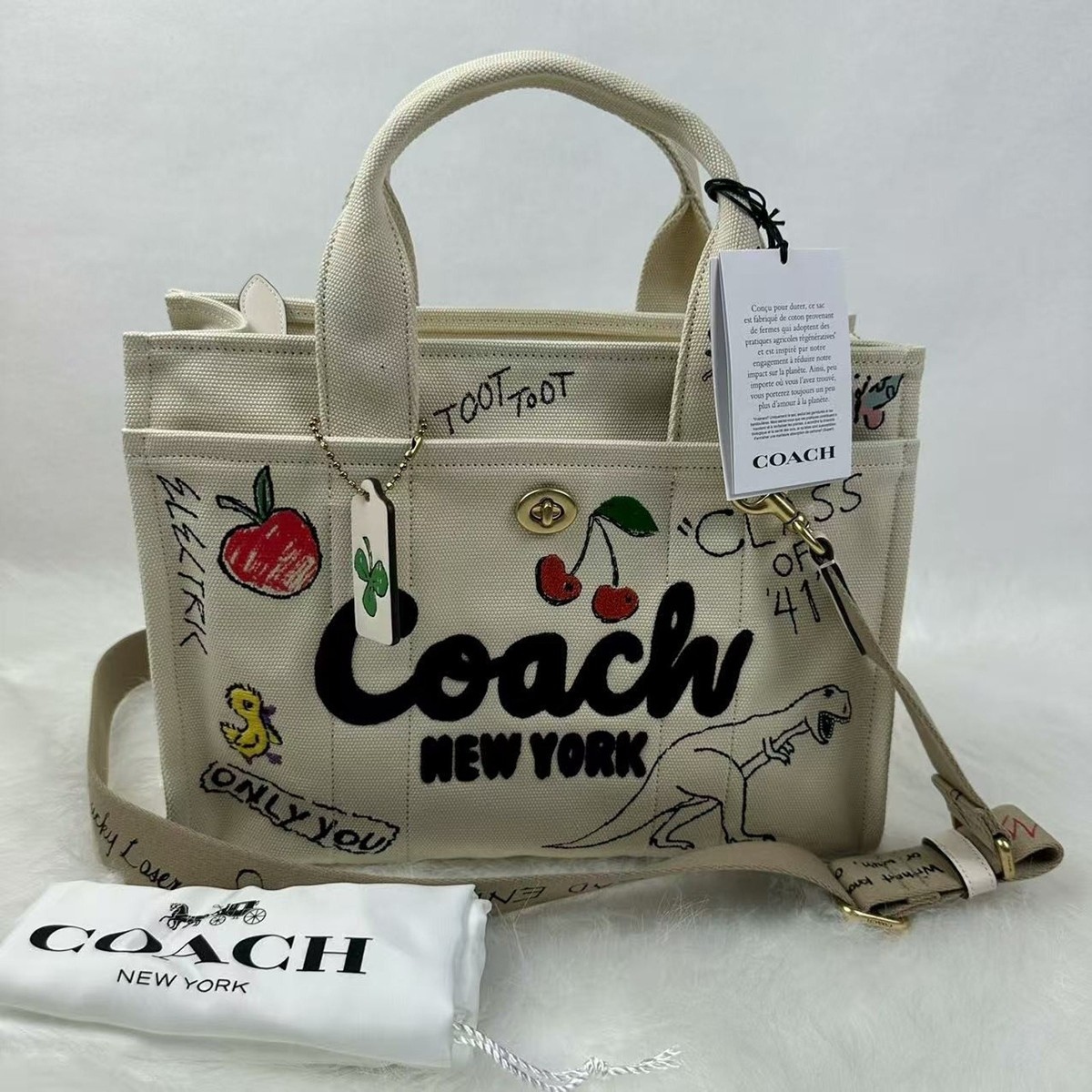 ※プリン【タグ付き新品】COACH カゴバッグ プリン【タグ付き新品】COACH カゴバッグ プリン【タグ付き新品】COACH