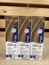 3x Clairol Root Touch-Up Semi-Permanent Hair Color Blending Gel 6 Light Brown