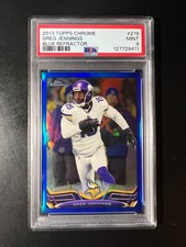 2013 Topps Chrome Blue Refractor #219 Greg Jennings PSA 9 ONLY ONE GRADED!!!!!!!
