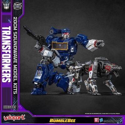 Transformers Soundwave and Ravage フィギュア Transformers Soundwave & Ravage DLX Collectible Figure by