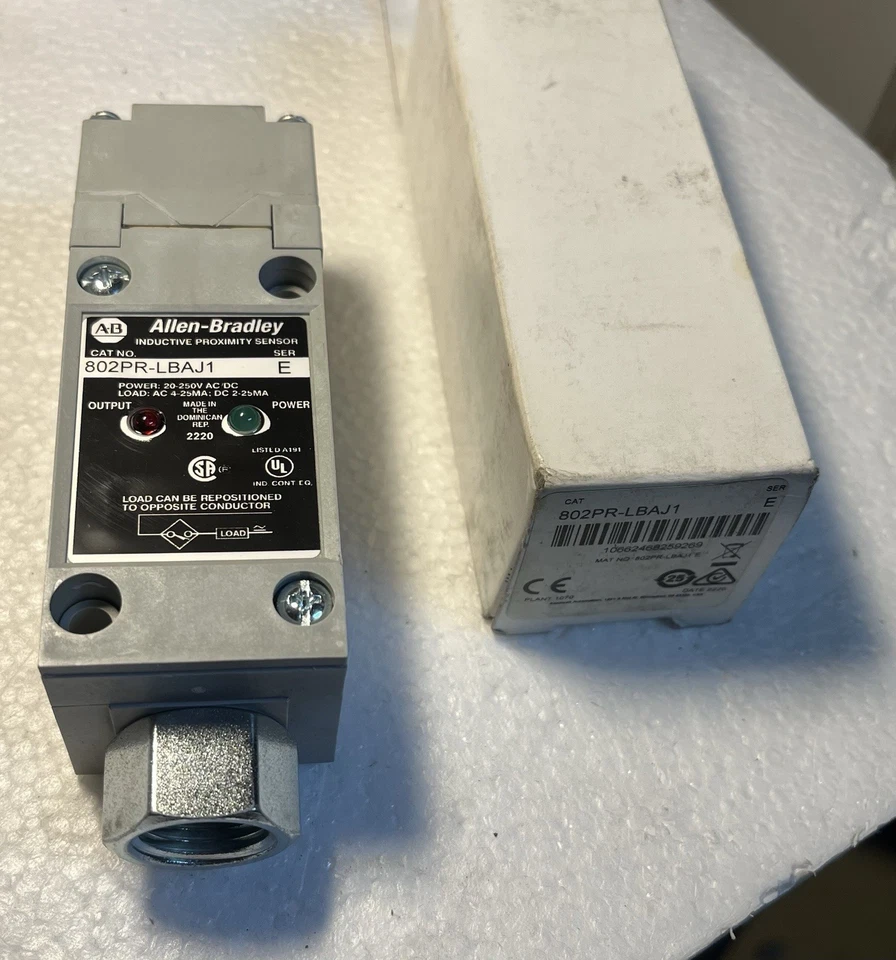 INTERRUPTOR DE PROXIMIDAD SERIE ALLEN BRADLEY 802PR-LBAJ1 - NUEVO EN CAJA - ENVÍO GRATUITO Foto 2 de 3