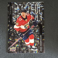 2025-26 Upper Deck Evan Rodrigues Dazzlers Black #DZ-88 Florida Panthers Sabres
