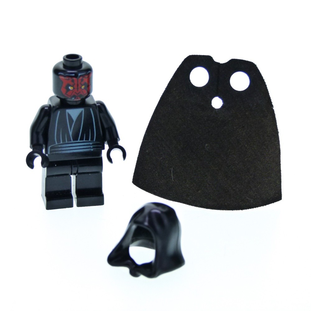 1X Lego Minifigure Star Wars Darth Maul Black Cape 3340 973PX88C01 SW0003