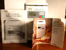 Zojirushi Home Bakery Programmable Bread Maker BBCC-S15A w/Manual/Recipes WORKS!