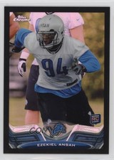 2013 Topps Chrome Black Refractor 143/299 Ezekiel Ansah #17 0nr3
