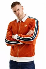 Sergio Tacchini Monte Zp Up Track Top Vintage Velour Terrace Tracksuit Jacket