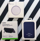 iPhone Accessories Bundle: MagSafe Charger; FineWoven Wallet; Belkin Power Bank