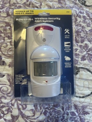Bunker Hill Security Wireless Security Alert System New in Package 400ft Range