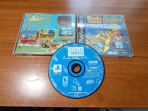 CIB Bob the Builder: Can We Fix It (Sony PlayStation 1 PS1 2001) Complete TESTED