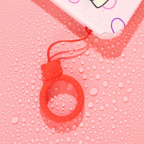Little Bear U Disk Mobile Phone Lanyard Silicone Ring Anti-Lost Pendant - Photo 5 sur 8