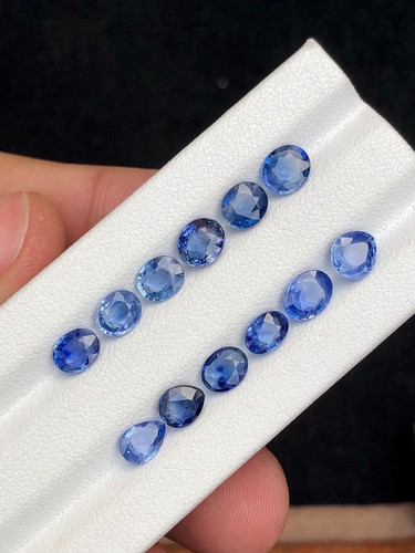 Blue sapphire natural lot 9.20 carats perfect for jewellery - Picture 8 of 10
