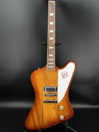 Custom Brown Firebird Electric Guitar Rosewood Fretboard Fixed Bridge Free Ship