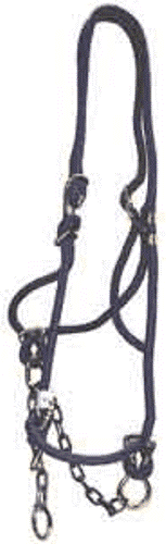 Heifer Size Nylon Hackamore Suit Cattle Livestock - Picture 1 of 1