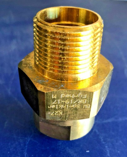 GW SPRINKLERS Fyrhed - M,D,E,WD,WE,WL Brass Spray Nozzle High Velocity 1" NPT - Bild 2 von 24