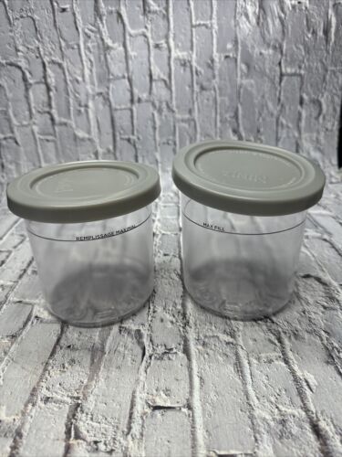 Ninja CREAMi Ice Cream Maker Pints w/Lid 2-PACK CN305A NC300 NC301 A
