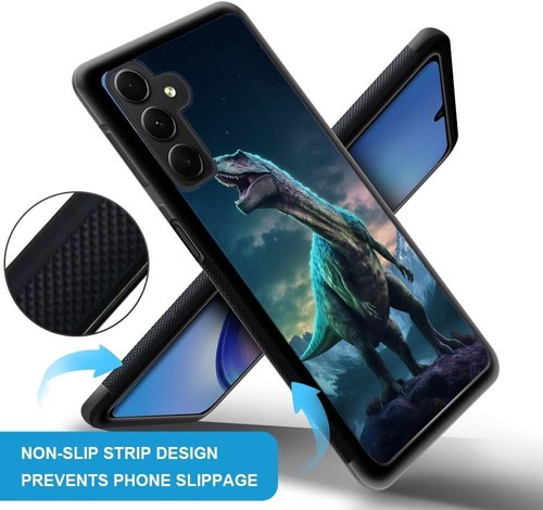 For iPhone SE4 16E 12 13 14 15 16 Pro Max dinosaur vaporwave Nachosaurus Covers - Picture 19 of 25