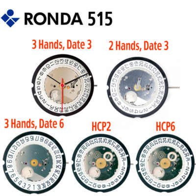 #ad #ad Ronda 515 Quartz Watch Movement Swiss Parts Multiple Variations $19.55