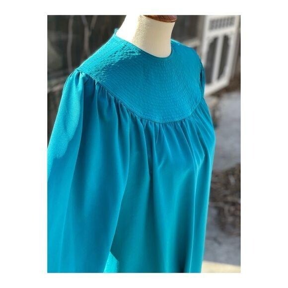 Vintage Sheath Dress Bell Sleeve Wide Cuffs - image 9