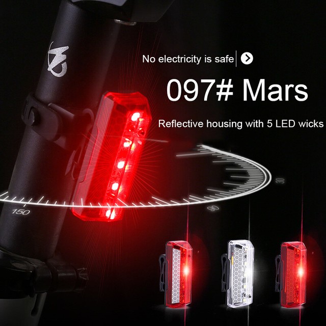 64LED Bicycle Automatic Direction Indicator Taillight Safety Warning Light #VIC