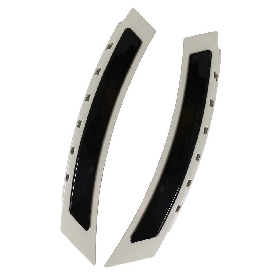 Par de reflectores de humo para parachoques delantero marcador lateral para 08-10 BMW LCI E60 serie 5 Foto 2 de 4