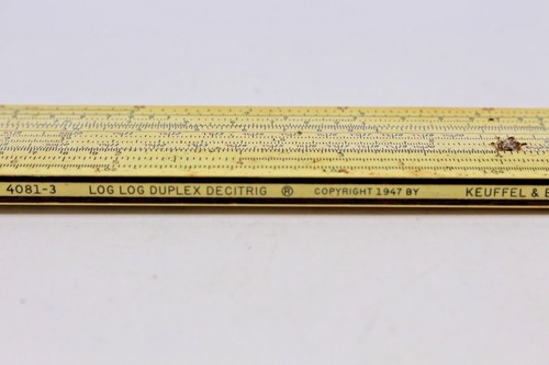 Keuffel und Esser Log Log Duplex Decitrig Rechenschieber  - Bild 3 von 5
