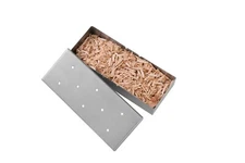 Royal Gourmet Grill Smoker Box for Wood Chips BBQ Smoking Meat Smokey Flavor