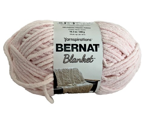 Bernat® Baby Blanket™ #6 Super Bulky Polyester Yarn, Coral Blossom 10.5oz/300g, 220 Yards (4 Pack