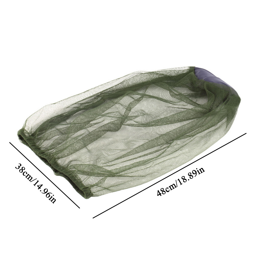 APL Zanzariera Testa di Insetto Rete Protettiva Cappello Fly Bug Budge Outdoor Fishing 