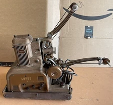 Vintage Antique Ampro Premier Stylist 16MM Film Projector & Speaker