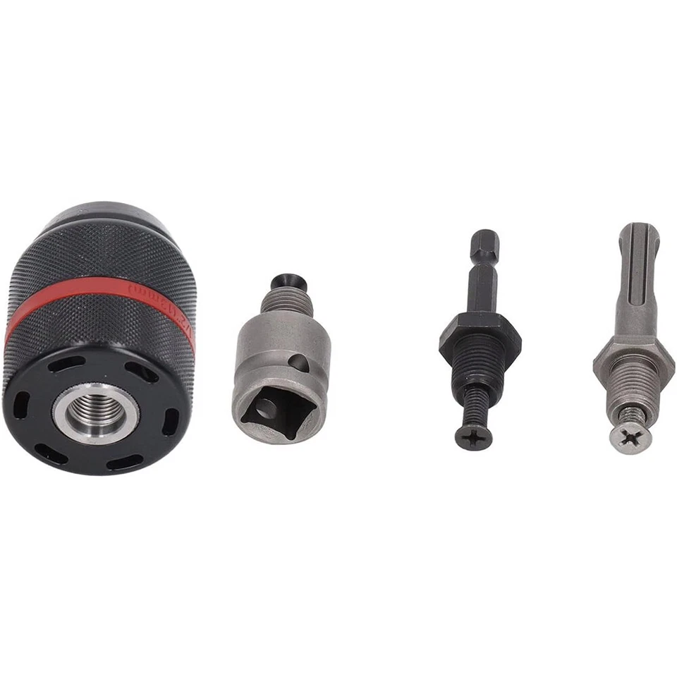 2-13mm Schnellspannbohrfutter mit 1/4" Sechskant/SDS-Plus/Vierkant Adapter - Bild 4 von 4