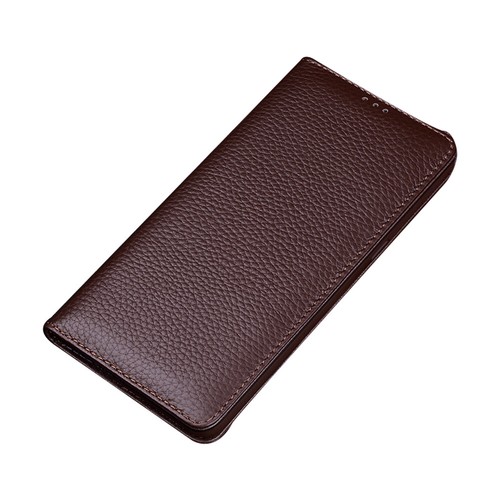 Book Style Flip Genuine Leather Wallet Case Cover For Samsung Galaxy - Foto 18 di 29