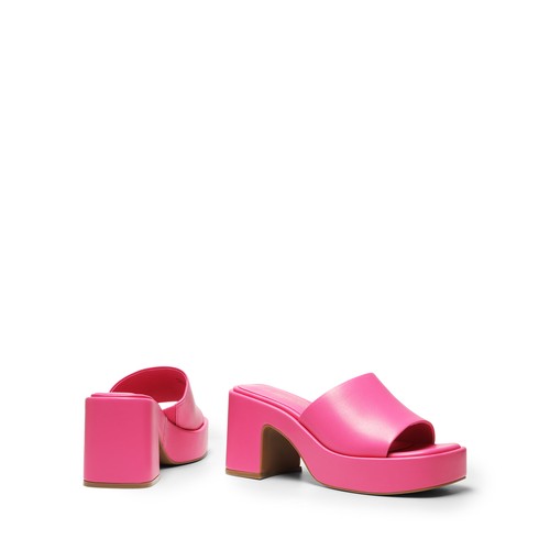 Women's Y2K Comfort Chunky Platform Slip-on Square Open Toe Block Heel Sandals - Picture 12 of 20