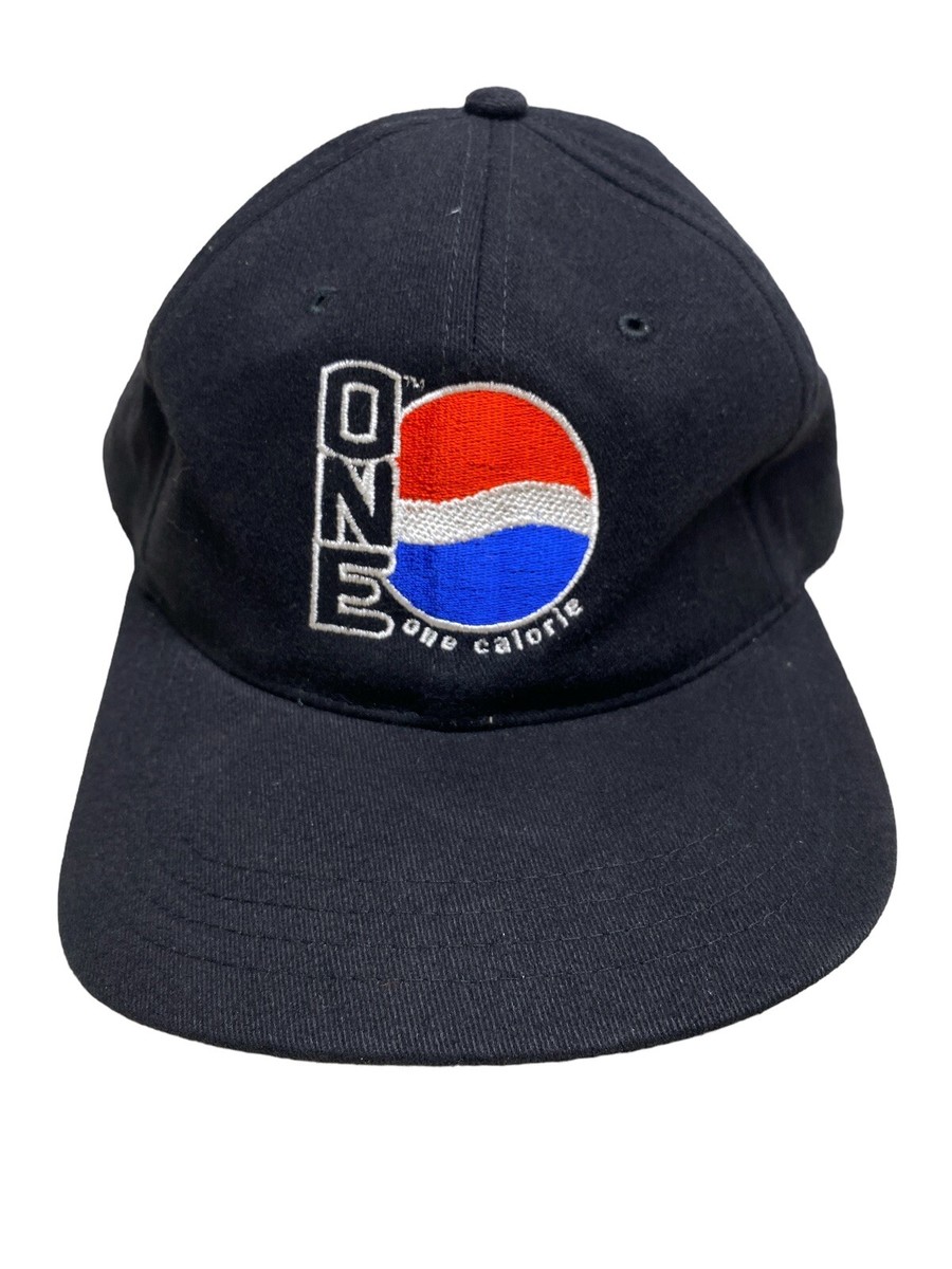 Pepsi One Calorie Black Soda Strapback Baseball Hat Cap | eBay