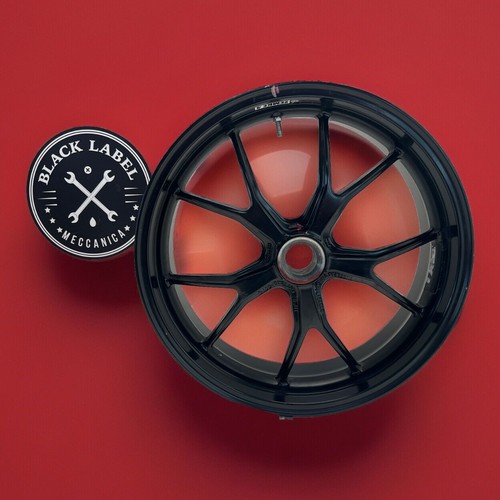 Used Ducati 848 Monster 1100 Hypermotard Enkei 17X5.5 rear wheel rim Zemke Race - Picture 3 of 11