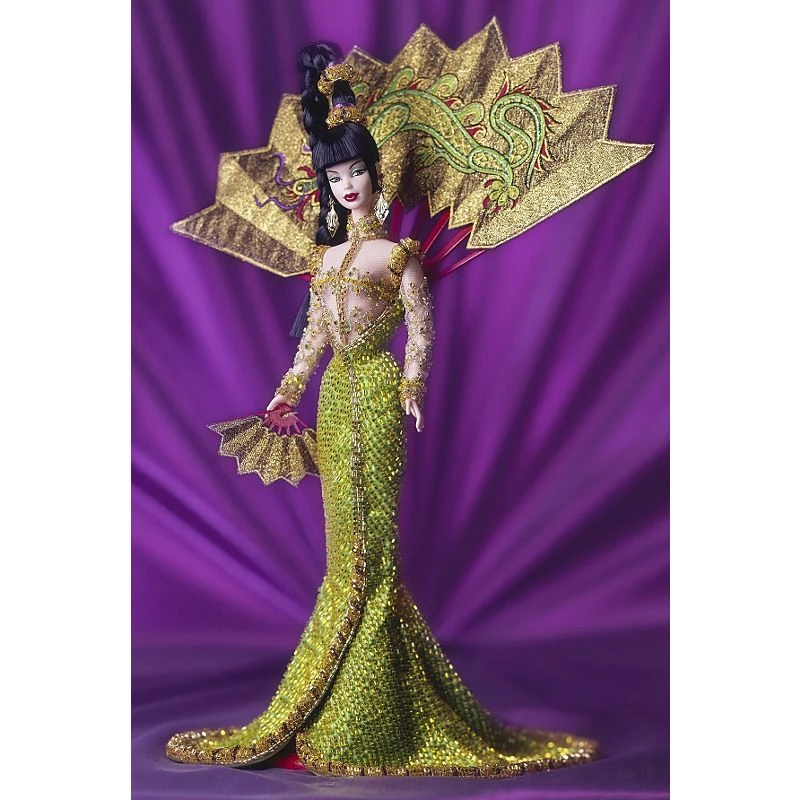 話題の行列 ASIA OF GODDESS FANTASY Mackie Bob 1998 NRFB BARBIE in 1st その他