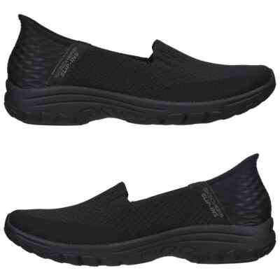 SKETCHERS Damen Relaxed Fit Reggae Hands Free Slipper Mokassin Komfortschuh UK 3 8